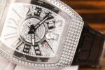 Franck Muller Vanguard V45 SC Copies Watch Full Diamond CZ ABF Factory 45mm - Image 3