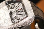 Franck Muller Vanguard V45 SC Copies Watch Full Diamond CZ ABF Factory 45mm - Image 4