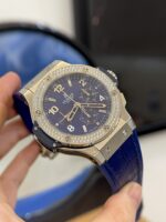 Hublot Replica Watch Big Bang Chronograph Blue 44mm - Image 2