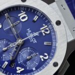 Hublot Clone Watch Big Bang Chronograph Blue Dial 44mm - Image 5