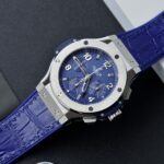 Hublot Clone Watch Big Bang Chronograph Blue Dial 44mm - Image 3