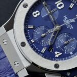 Hublot Clone Watch Big Bang Chronograph Blue Dial 44mm - Image 6