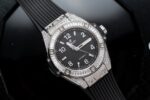Hublot Replica Watch Big Bang One Click Black Dial Rubber Strap 39mm