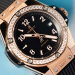 Hublot Replica 1:1 Watch Big Bang One Click With Diamond Bezel King Gold 39mm - Image 3