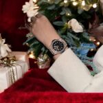 Hublot Big Bang One Click Black Dial Replica Watches Gold Wrapped + Moissanite Diamonds Baguette 39mm - Image 6