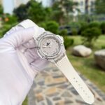 Hublot Big Bang One Click White Imitation Watches Custom Full Moissanite Diamonds 39mm - Image 4