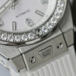 Hublot Big Bang One Click Titanium Customs Moissanite Diamonds Bezel Replica Watch 39mm - Image 7