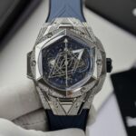 Hublot Big Bang Sang Bleu II Fake Watch Blue HB Factory 44mm - Image 3