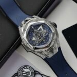 Hublot Big Bang Sang Bleu II Fake Watch Blue HB Factory 44mm - Image 2