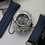 Hublot Big Bang Sang Bleu II Fake Watch Blue HB Factory 44mm - Image 4