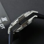 Hublot Big Bang Sang Bleu II Blue Fake Watch Rubber Strap 45mm - Image 8