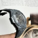 Hublot Best Replica Watch Big Bang Sang Bleu II Gray Ceramic BBF 45mm - Image 7