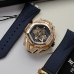 Hublot Big Bang Sang Bleu II King Gold Fake Watch Blue HB Factory 44mm - Image 2