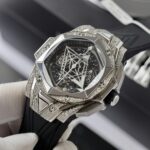 Hublot Big Bang Sang Bleu II Clone Watch Black HB Factory 44mm - Image 3