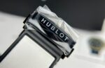 Hublot Big Bang Sang Bleu II Replica Watch White Ceramic Rubber Strap 45mm - Image 9