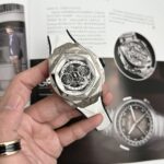 Hublot Replica Watches Big Bang Sang Bleu II Titanium White Dial BBF 45mm - Image 4