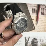 Hublot Replica Watch Big Bang Sang Bleu II Titanium Black Dial BBF 45mm - Image 3