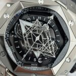 Hublot Replica Watch Big Bang Sang Bleu II Titanium Black Dial BBF 45mm - Image 5
