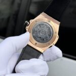 Hublot Big Bang Sang Bleu King Gold Replica Watch Diamond 44mm - Image 5