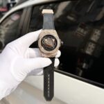 Hublot Big Bang Sang Bleu King Gold Replica Watch Diamond 44mm