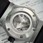 Hublot Big Bang Sang Bleu Replica Watch With Diamonds 45mm - Image 6