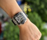 Hublot Best Replica Watch Big Bang Square Titanium Rubber Strap BBF Factory 42mm - Image 7