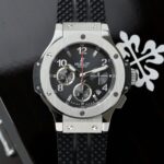 Hublot Big Bang Titanium Fake Watch Black Dial Rubber Strap 42mm