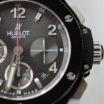Hublot Big Bang Titanium Black Fake Watch Rubber Strap 42mm - Image 6