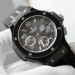 Hublot Big Bang Titanium Black Fake Watch Rubber Strap 42mm - Image 3