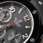 Hublot Big Bang Titanium Black Fake Watch Rubber Strap 42mm - Image 5