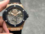 Hublot Big Bang Tourbillon Skeleton Dial Best Replica Watches Fabric Strap 45mm - Image 2
