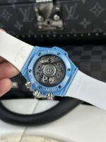 Hublot Best Replica Watch Big Bang Unico Ceramic Sky Blue BBF Factory 42mm - Image 8