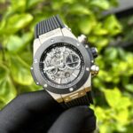 Hublot Big Bang Unico Replica 1:1 Watch Black Rubber Strap BBF 44mm - Image 2