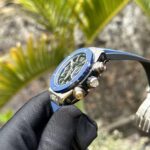 Hublot Replica Watch Big Bang Unico Titanium Blue Dial Rubber Strap 44mm - Image 5