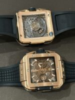 Hublot Big Bang Square Replica Watch Rose Gold Rubber Strap BBF 42mm - Image 4