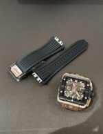 Hublot Big Big Square Best Replica Watch Rose Gold Black Bezel 42mm - Image 4