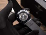 Hublot Replica Watch Ceramic Demi Rose Rubber Strap 42mm - Image 7