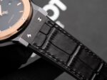 Hublot Classic Fusion Ceramic Demi Rose Replica Watch Leather Strap GSF 42mm - Image 3