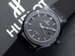 Hublot Classic Fusion Ceramic Carbon Dial Replica Watch Rubber Strap GSF 42mm - Image 3