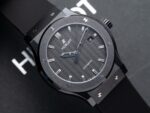 Hublot Classic Fusion Ceramic Carbon Dial Replica Watch Rubber Strap GSF 42mm - Image 2