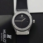 Hublot Classic Fusion 40 Years Anniversary Fake Watch Black Dial 42mm