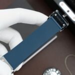 Hublot Classic Fusion Ceramic Copies Watch Blue Dial Rubber Strap 42mm - Image 8