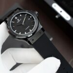 Hublot Classic Fusion Ceramic Black Rubber Strap Replica Watch 42mm - Image 3