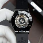 Hublot Classic Fusion Ceramic Black Rubber Strap Replica Watch 42mm - Image 7
