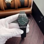 Hublot Classic Fusion Ceramic Replica Watch Green Dial JJZ 42mm