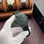 Hublot Classic Fusion Ceramic Replica Watch Green Dial JJZ 42mm - Image 3