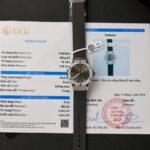 Hublot Classic Fusion Replica Watch Custom Moissanite Diamonds Gray 33mm - Image 2