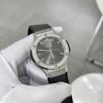Hublot Classic Fusion Best Replica Watch Diamonds Grey HB Factory 38mm - Image 2