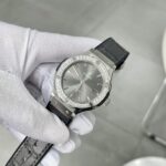 Hublot Classic Fusion Best Replica Watch Diamonds Grey HB Factory 38mm - Image 3