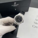 Hublot Classic Fusion Replica Watches Womens Black Dial HB Factory 33mm - Image 3
